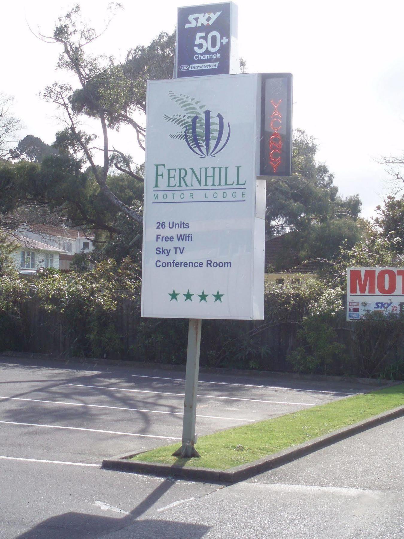 Asure Fernhill Motor alojamiento Motel Lower Hutt Exterior foto